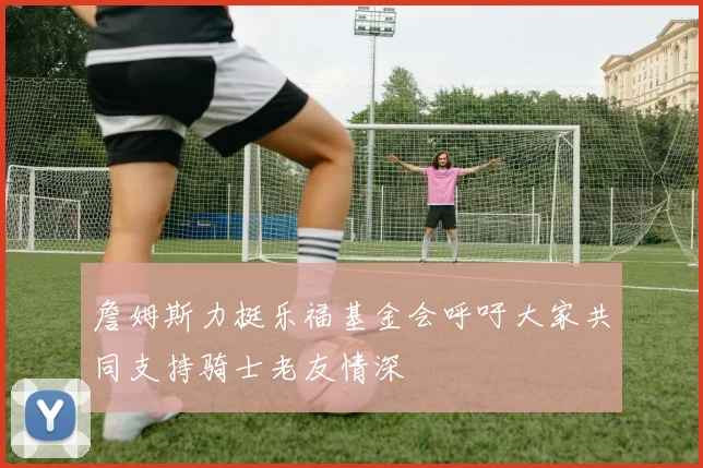 詹姆斯力挺乐福基金会呼吁大家共同支持骑士老友情深